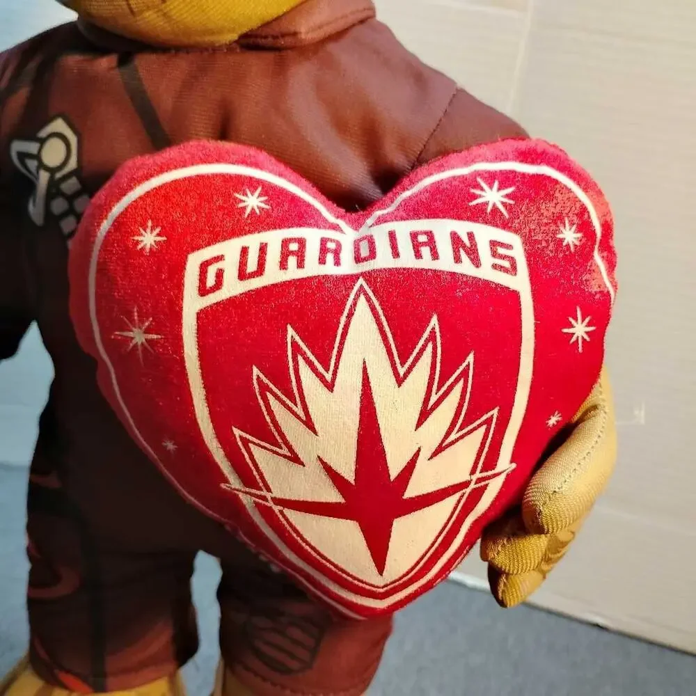 Marvel Guardians of the Galaxy Groot Plush Holding Heart Collectible Toy